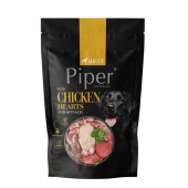 Piper Adult Dog пауч за кучета с пилешки сърца и спанак, 500 гр.
